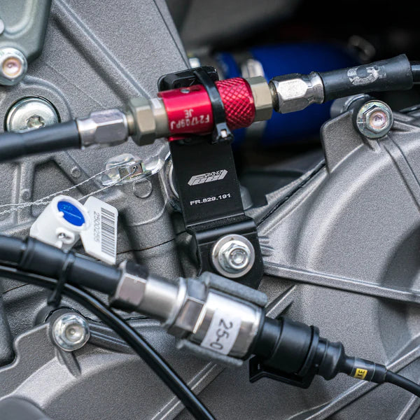 Bracket for rear brake pressure sensor (Staubli) WorldSSP Feel Racing Ducati Panigale V2 955 (20-24) FR.829.191 