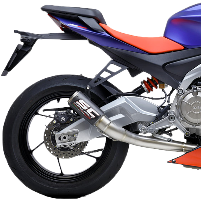 Sistema de escape SC-Project Titan completo 2-1 CR-T Aprilia RS 660 (20-24) A23A-PTC36 