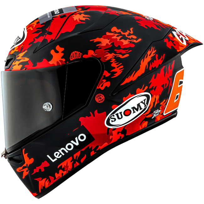 Suomy S1-XR GP Capacete Francesco Pecco Bagnaia Replica 2025 K6SX0018 