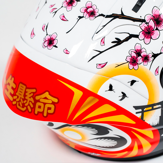 NHK GP-R Tech Race Helmet Alonso López Motegi Japão Replica 2024 