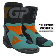 Dainese Axial 2 Racing and street motorcycle boots | Men | Fluorot / Black | Custom Works 