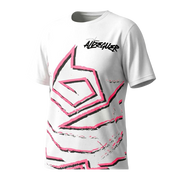 Fermín Aldeguer #54 T-Shirt Replica Herren 2026 IXON – Weiß / Hellrosa