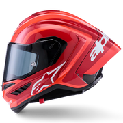 Alpinestars Supertech R10 Capacete Arius Duplo Vermelho brilhante 8203926-1683 