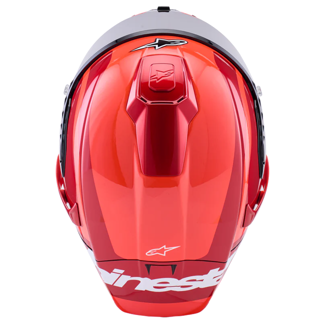 Alpinestars Supertech R10 Capacete Arius Duplo Vermelho brilhante 8203926-1683 