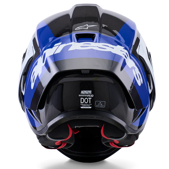 Alpinestars Supertech R10 Helmet Arius Blue Gloss 8203926-1647 