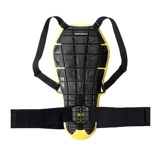 Spidi Back Warrior Evo back protector | Men's | Black/Yellow 