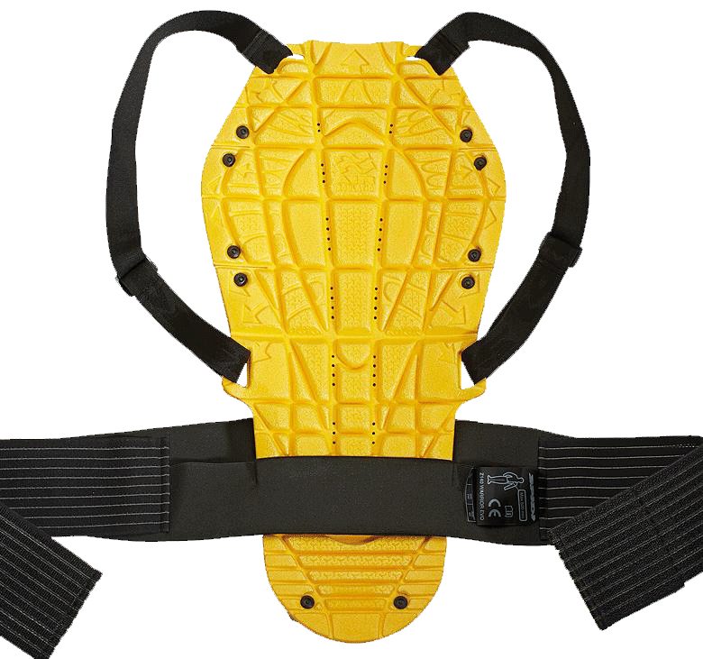 Spidi Back Warrior Evo protetor de costas | Homens | Preto/Amarelo 