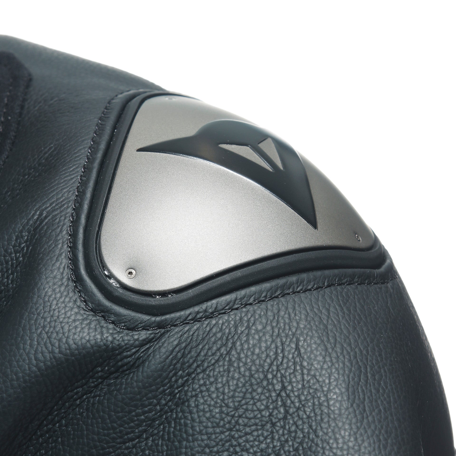 Dainese Grobnik Lady Macacão de Couro – Macacão de Corrida Perfurado | Mulheres | Preto/Branco 