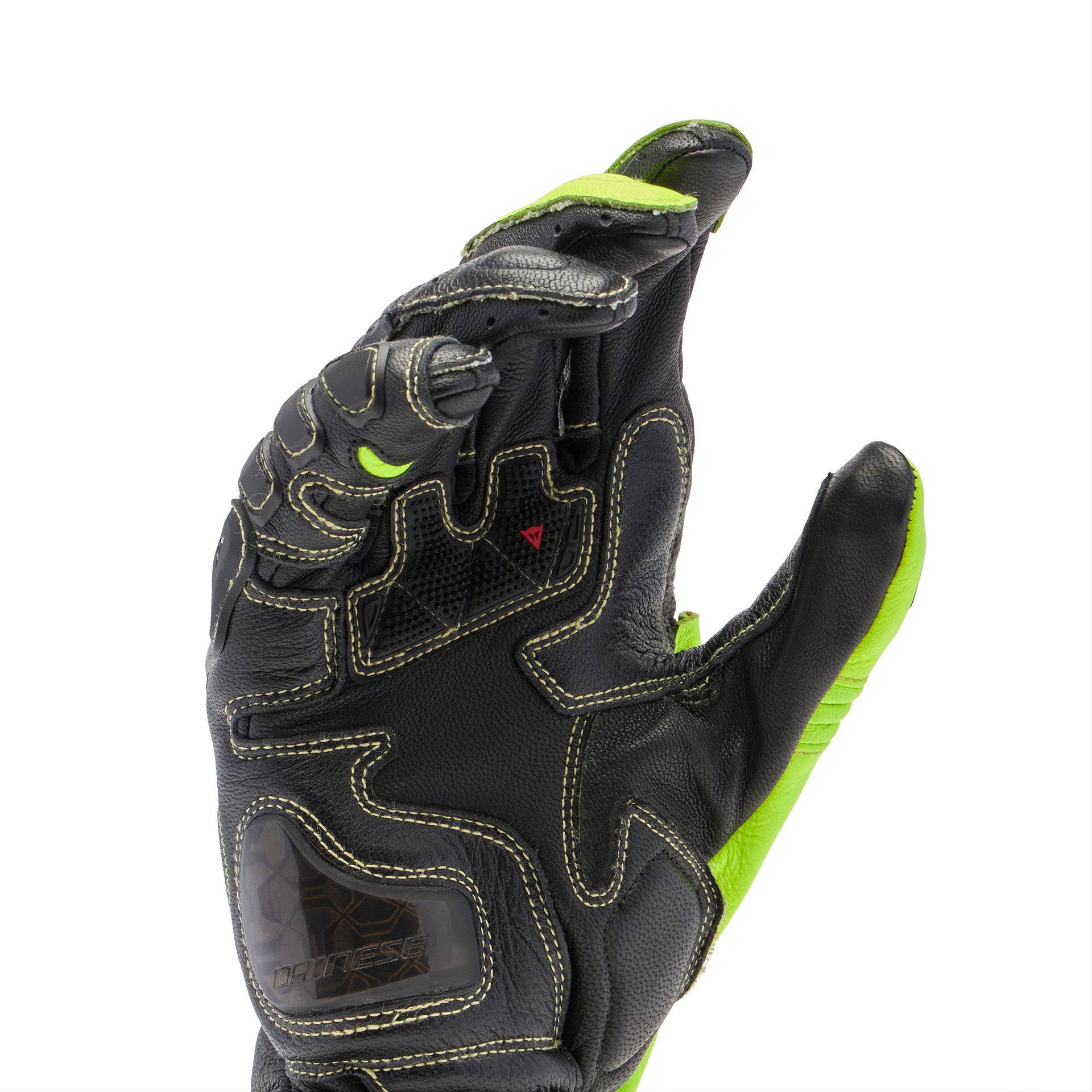 Dainese Full Metal 7 Racing Motorcycle Leather Gloves | Men's | Neon Yellow/Black 