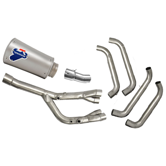 Sistema de escape completo em aço inoxidável Termignoni GP2R-R para BMW S1000RR K67 (19-22) BW26094SO03 