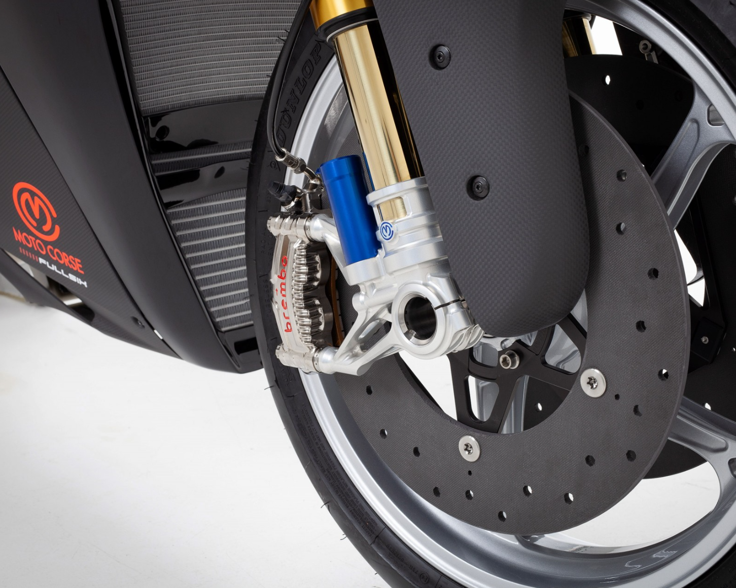 Kit SICOM Carbono-Cerâmica Discos de Travão Estilo GP SSP 330x6mm para Ducati Panigale V4/S/R (25-26) 