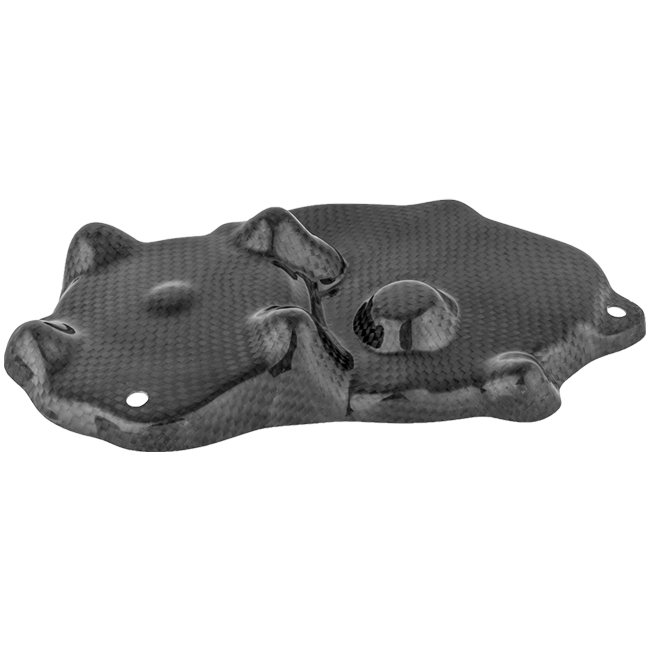 Cobertura de Pick-Up em Carbono LighTech Kawasaki ZX-6R/636/RR (09-25) CARK9518 