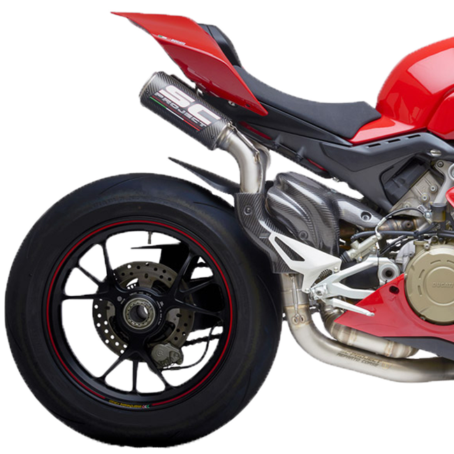 SC-Project Sistema de escape semi-completo CR-T Ducati Panigale V4/S (18-20) D26A-T68C 