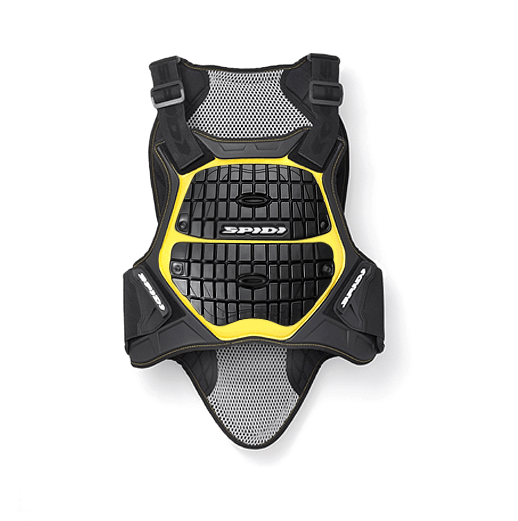 Spidi DEFENDER chest and back protector | Men's | Black/Yellow | Z122016 