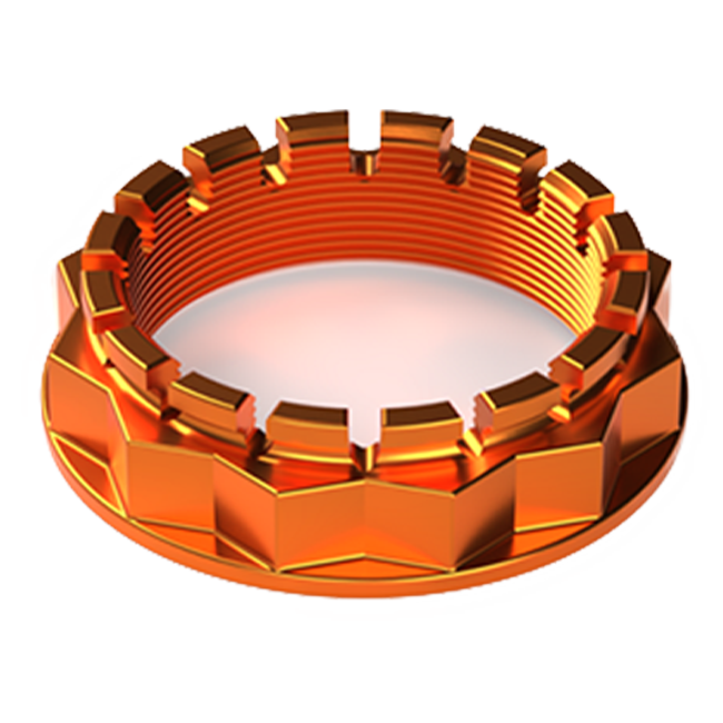 Aluminium rear wheel nut K-Bike Ducati Panigale V4/S/R (18-24) DM48X1,5 