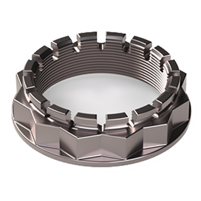 Titanium rear wheel nut K-Bike Ducati Panigale V4/S/R (18-24) DM48x1.5TIT 
