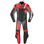 Spidi DP-Progressive One-Piece Leather Suit – Perforated Racing Suit | Men | Red | Y161014 