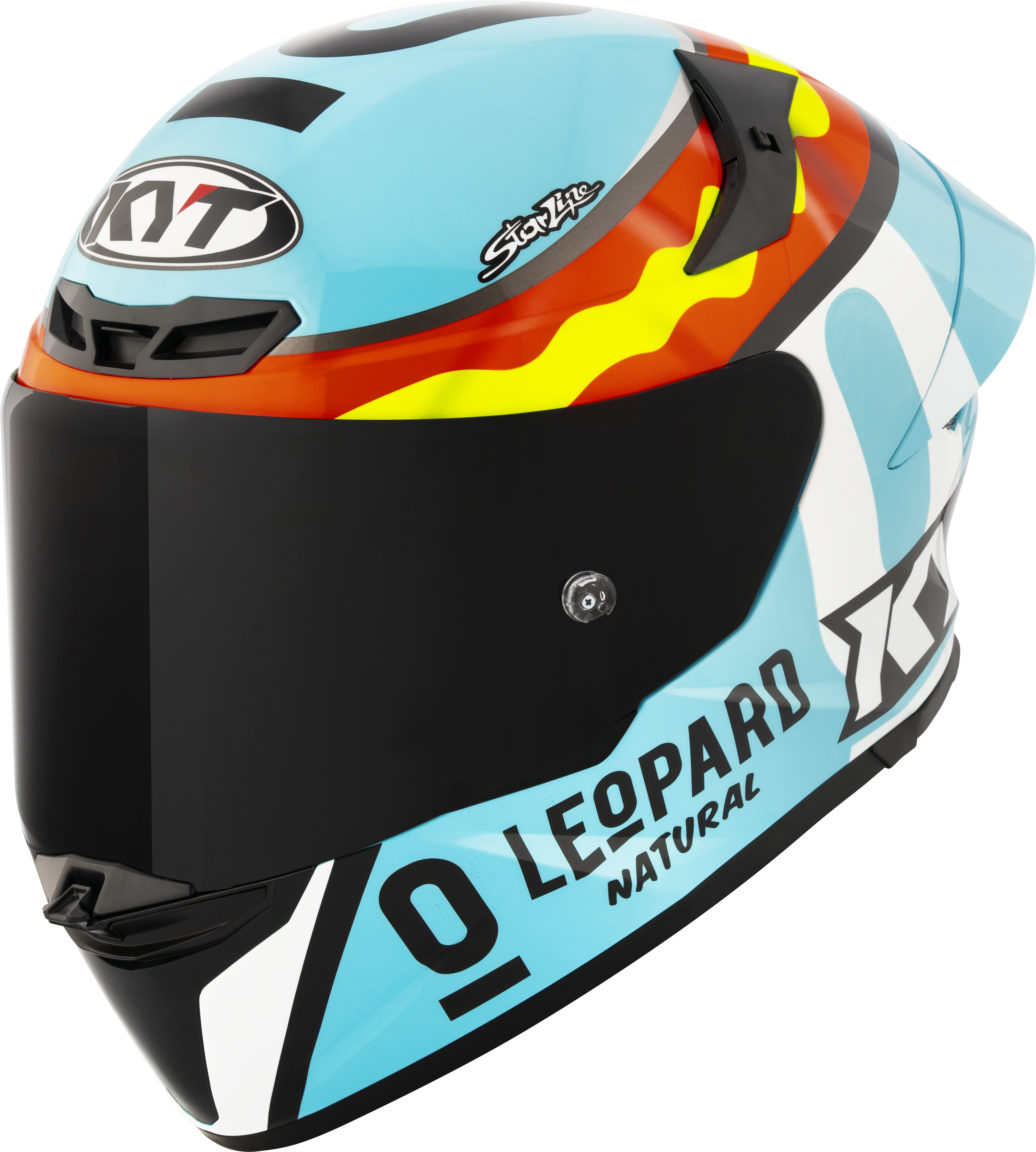 KYT TT-Revo Helmet Leopard Racing Replica Spain Y6TR0018 