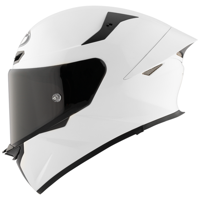 KYT TT-Revo Capacete branco brilhante Y6TR00W3 