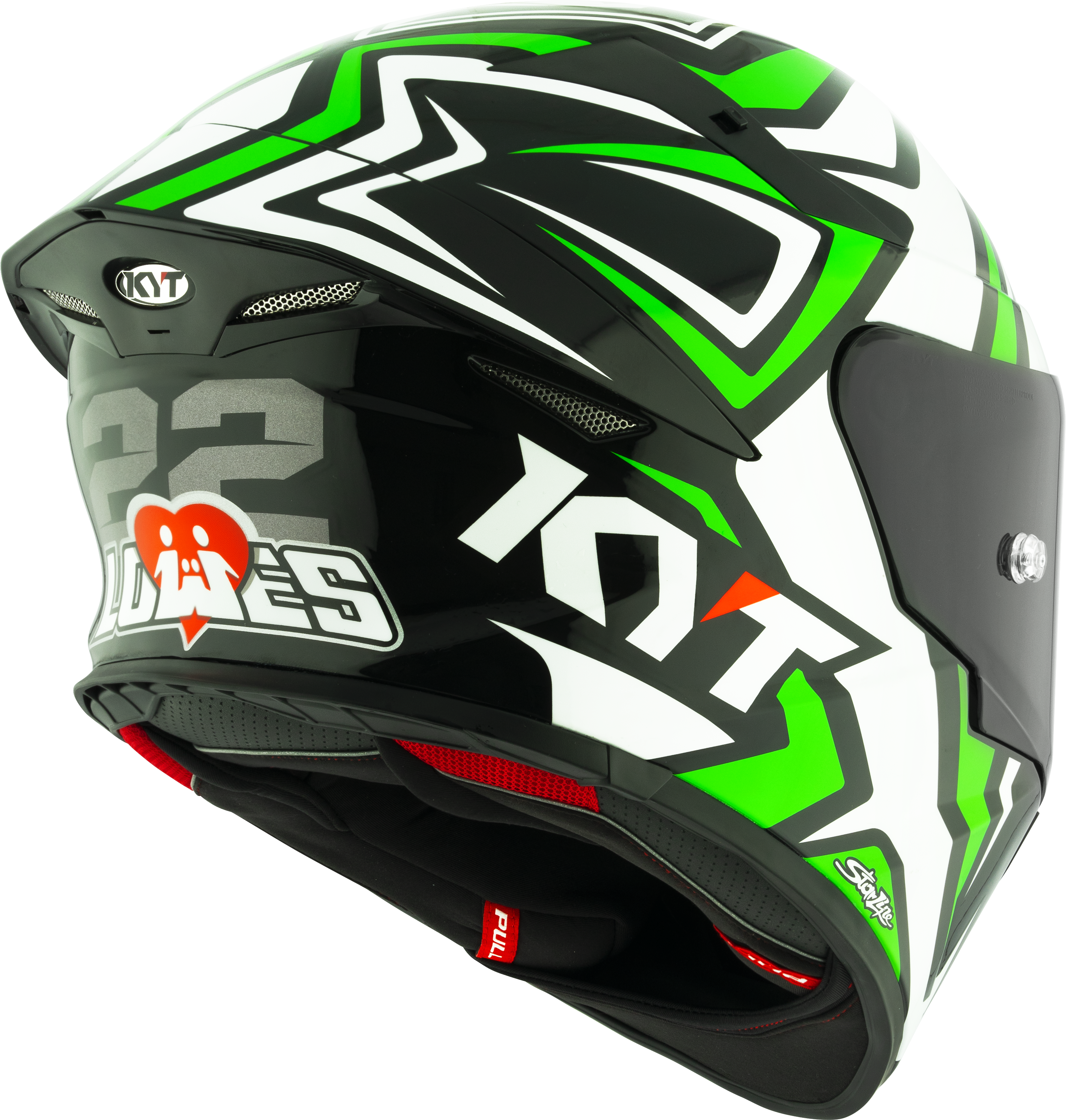 KYT TT-Revo Capacete Replica Alex Lowes 2024 Y6TR0041 