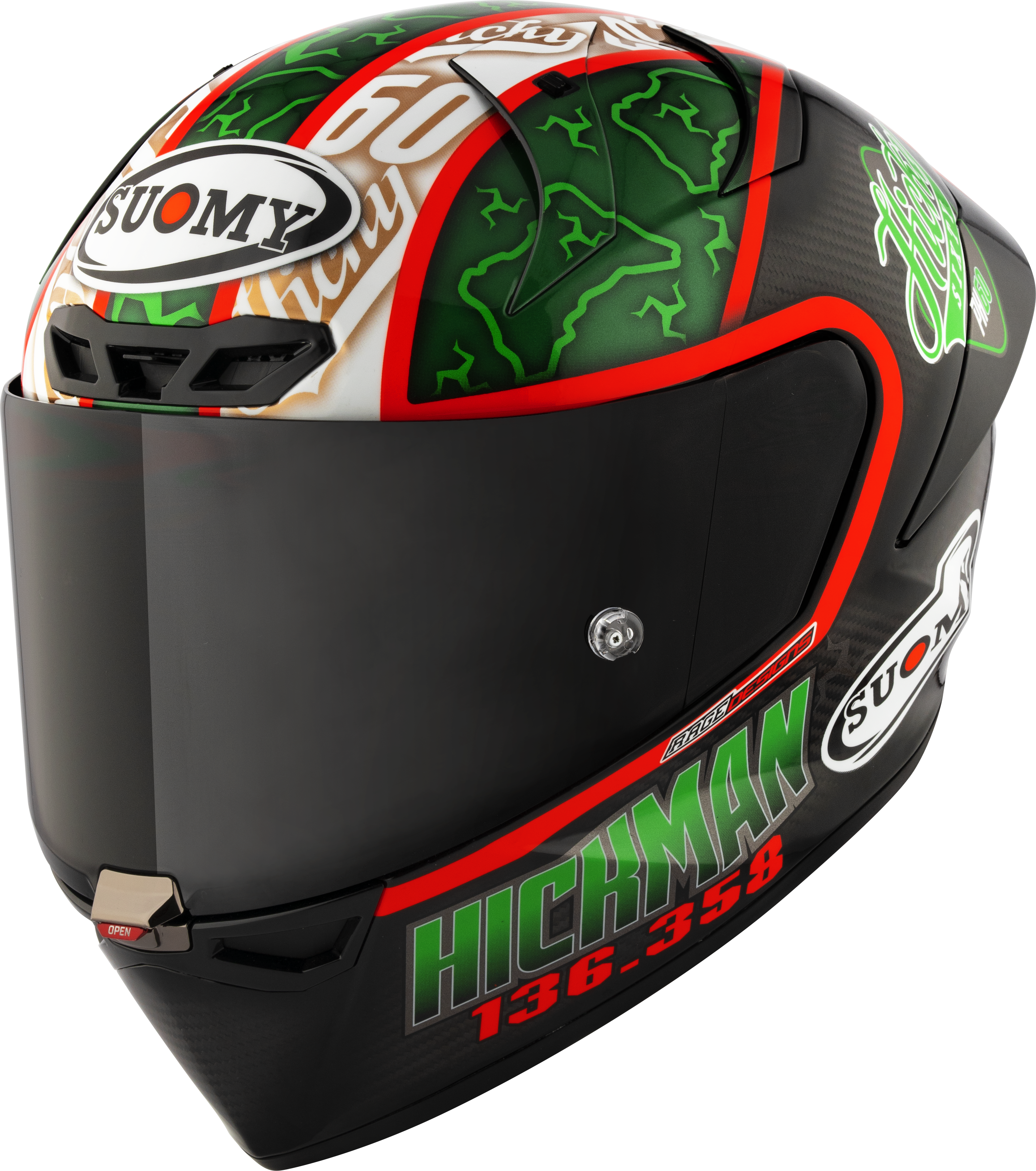 Suomy S1-XR GP Helm Peter Hickman Replica 2024 K6SX0010