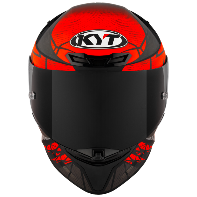 KYT TT-Revo Capacete Combustion Red mate Y6TR0038 