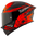 KYT TT-Revo Capacete Combustion Red mate Y6TR0038 