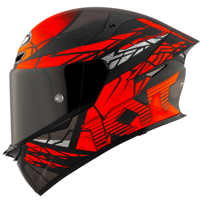 KYT TT-Revo Capacete Combustion Red mate Y6TR0038 