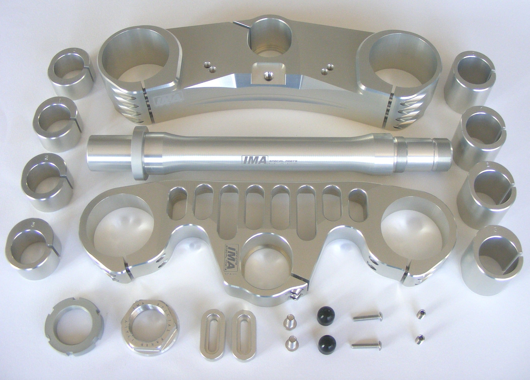 IMA Special Parts Racing Gabel Bridge with an adjustable offset Ducati Panigale V4/S (2025)