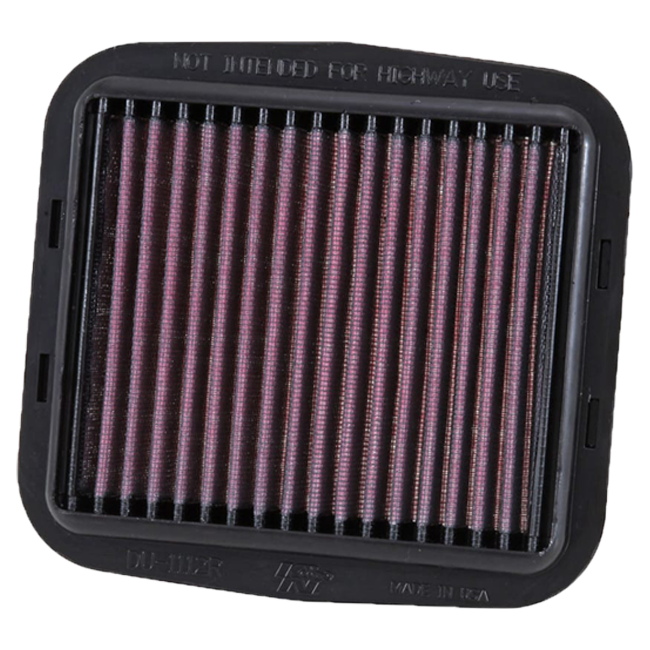 Filtro de ar de corrida K&N para Ducati Panigale 1199/1299 (11-18) DU-1112R 