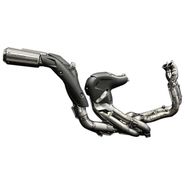 Sistema de escape completo Vandemon High Titanium para Ducati Panigale V4/S/R (18-24) 