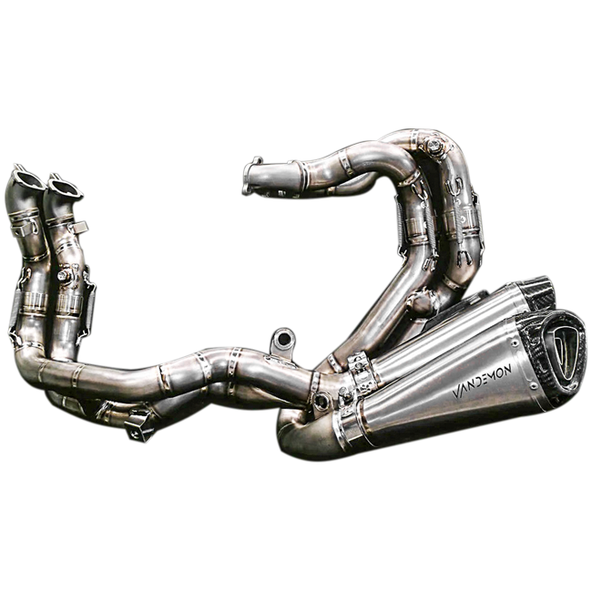 Sistema de escape completo Vandemon Low Titanium Ducati Panigale V4/S/R (18-20) 