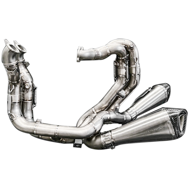 Sistema de escape completo Vandemon Low Titanium Ducati Panigale V4/S/R (23-24) 