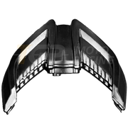 Tampa de luz de retaguarda falsa do Dummy para traseira (tampa do indicador) em preto brilhante TGP MotoRacing Ducati Panigale V4/S/R (25-26) 