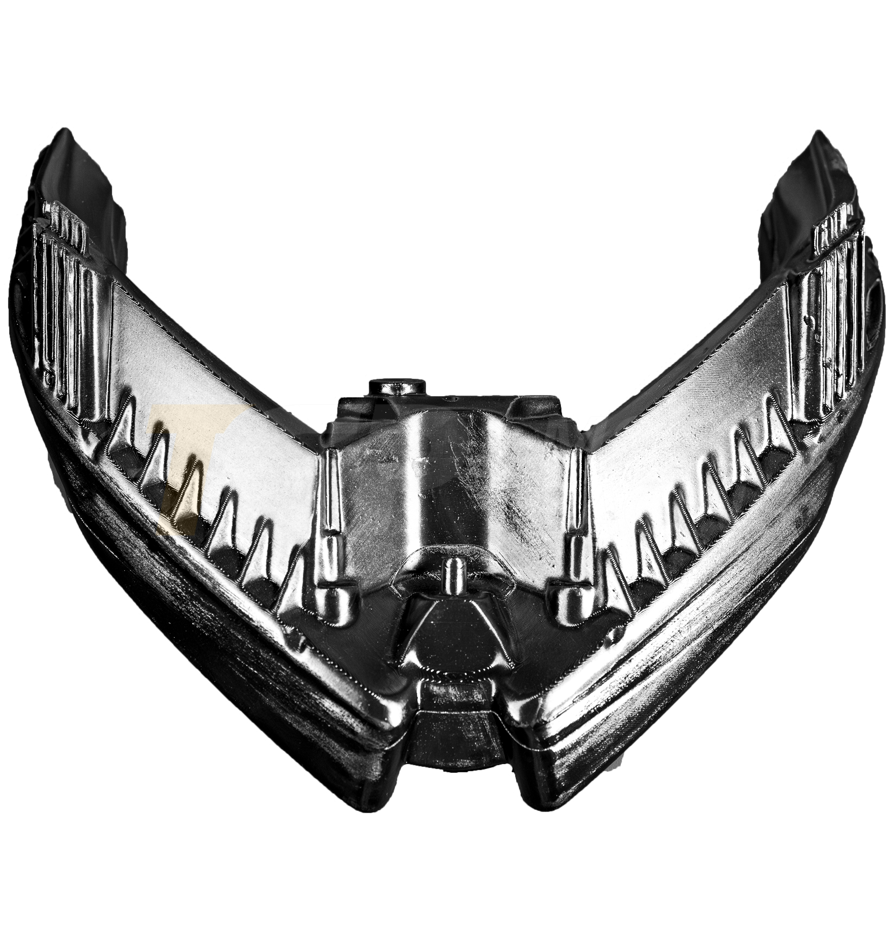 Tampa de luz de retaguarda falsa do Dummy para traseira (tampa do indicador) em preto brilhante TGP MotoRacing Ducati Panigale V4/S/R (25-26) 