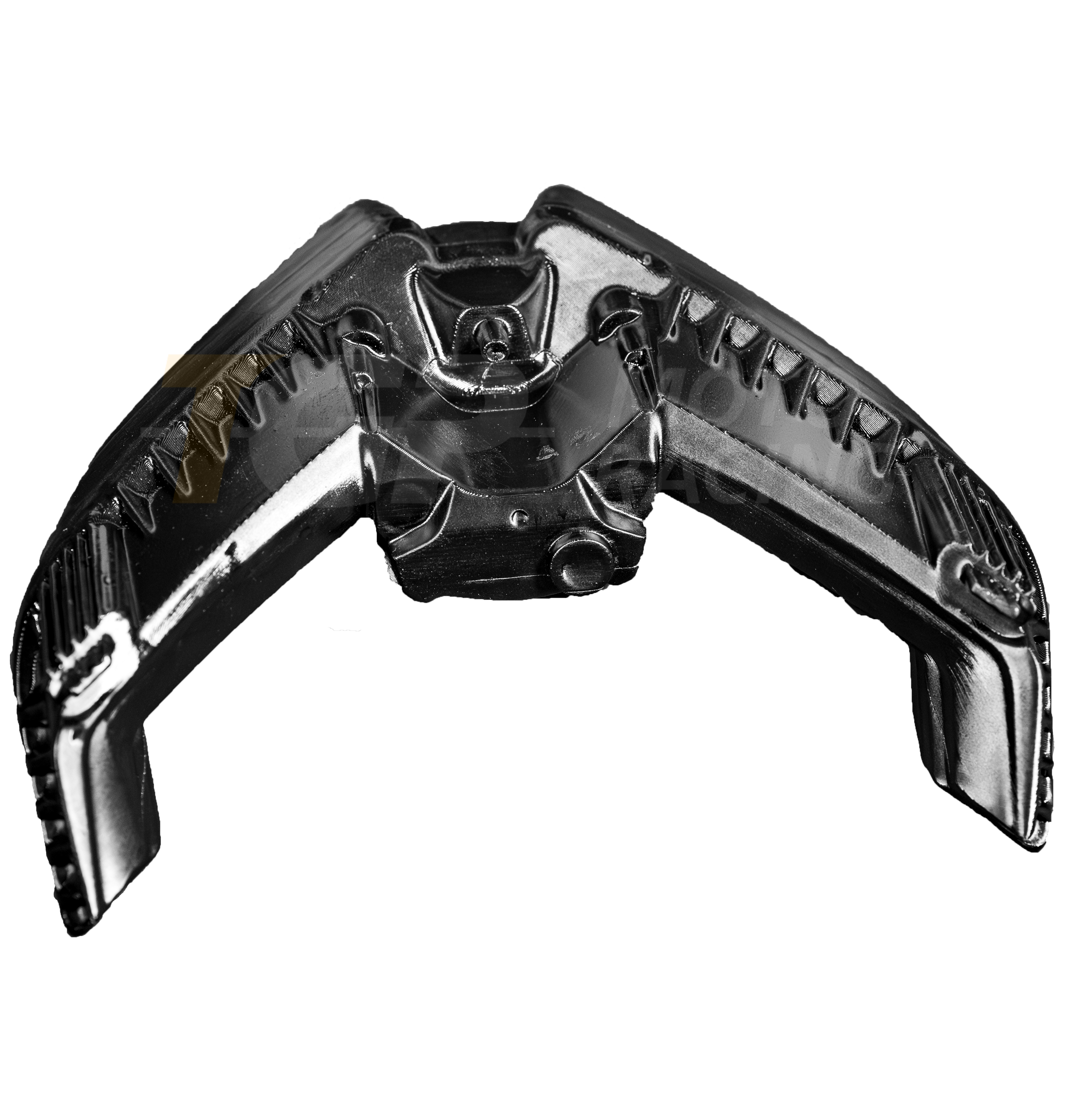 Tampa de luz de retaguarda falsa do Dummy para traseira (tampa do indicador) em preto brilhante TGP MotoRacing Ducati Panigale V4/S/R (25-26) 