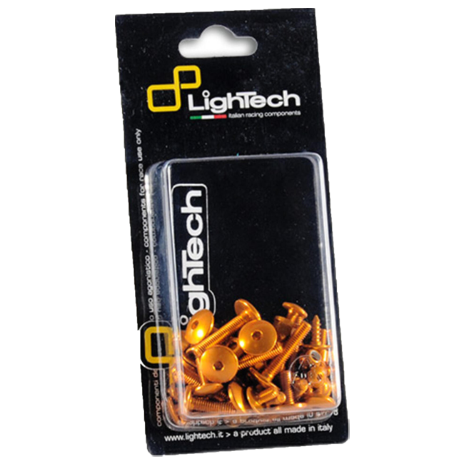 Conjunto de parafusos de estrutura de alumínio LighTech Yamaha YZF-R6 RJ27 (17-25) 6Y7T 