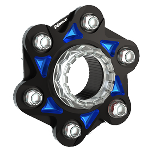 Two-tone aluminum chain sprocket carrier K-Bike Ducati Panigale V4/S/R (18-24) FC09 