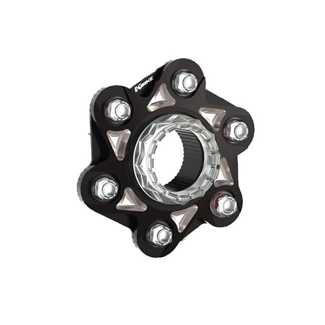 Two-tone aluminum chain sprocket carrier K-Bike Ducati Panigale V4/S/R (18-24) FC09 