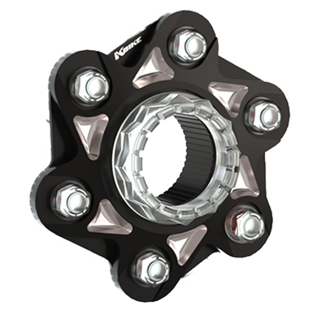 Two-tone aluminum chain sprocket carrier K-Bike Ducati Panigale V4/S/R (18-24) FC09 