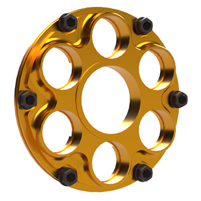 Aluminium shock-absorber mounting flange K-Bike Ducati Panigale V4/S/R (18-24) FC12 