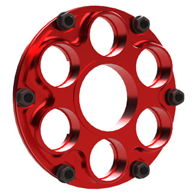 Aluminium shock-absorber mounting flange K-Bike Ducati Panigale V4/S/R (18-24) FC12 