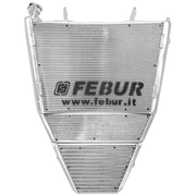 Radiador de Água + Radiador de Óleo Febur Yamaha YZF-R6 RJ27 (17-25) FE1579S 