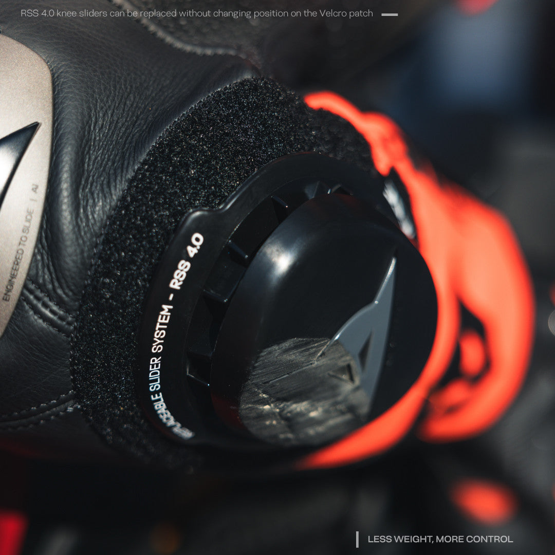 Dainese Misano 3 D-AIR® One-Piece Leather Suit – Perforated Airbag Racing Suit | Men | Red 