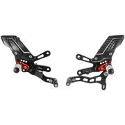 Footrest system R LighTech reverse shift Aprilia RSV4/RF/RR/1100 Factory (17-26) FTRAP006R 