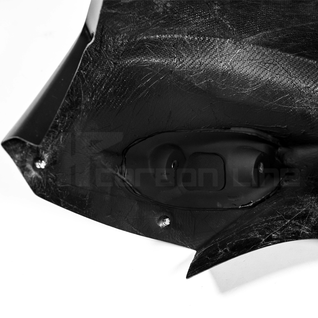 Máscara frontal Lavatex AP Carbon Line Ducati Panigale V4/S (25-26) 