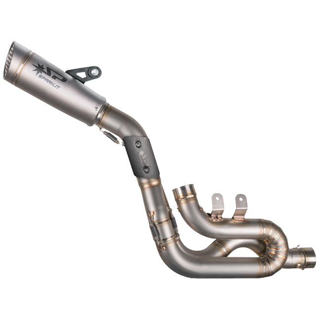 Sistema de escape semi-completo em titânio para Ducati Panigale V4/S/R (18-24) GDU8841T 