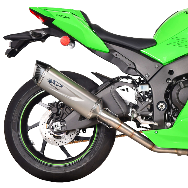 Escape Spark Slip-On Force EVO + tubo de substituição KAT Kawasaki ZX-10 R/RR (21-25) GKA8844T 