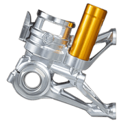 CNC forkfoot set 108mm "GP Style" Motocorse Ducati Panigale V4/S/R (18–24)