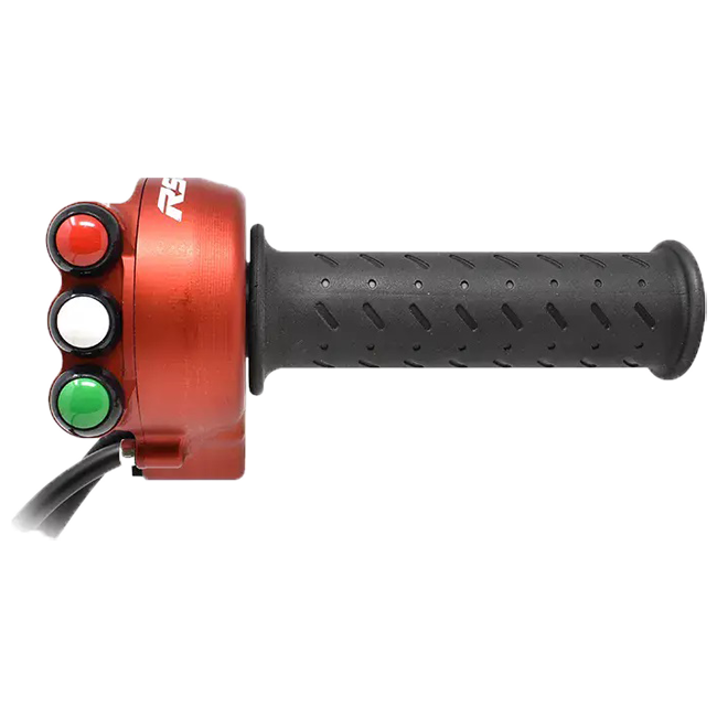 Corpo do acelerador com interruptor de guidão integrado JetPrime Aprilia RS 660 (20-24) JP ACC 660 